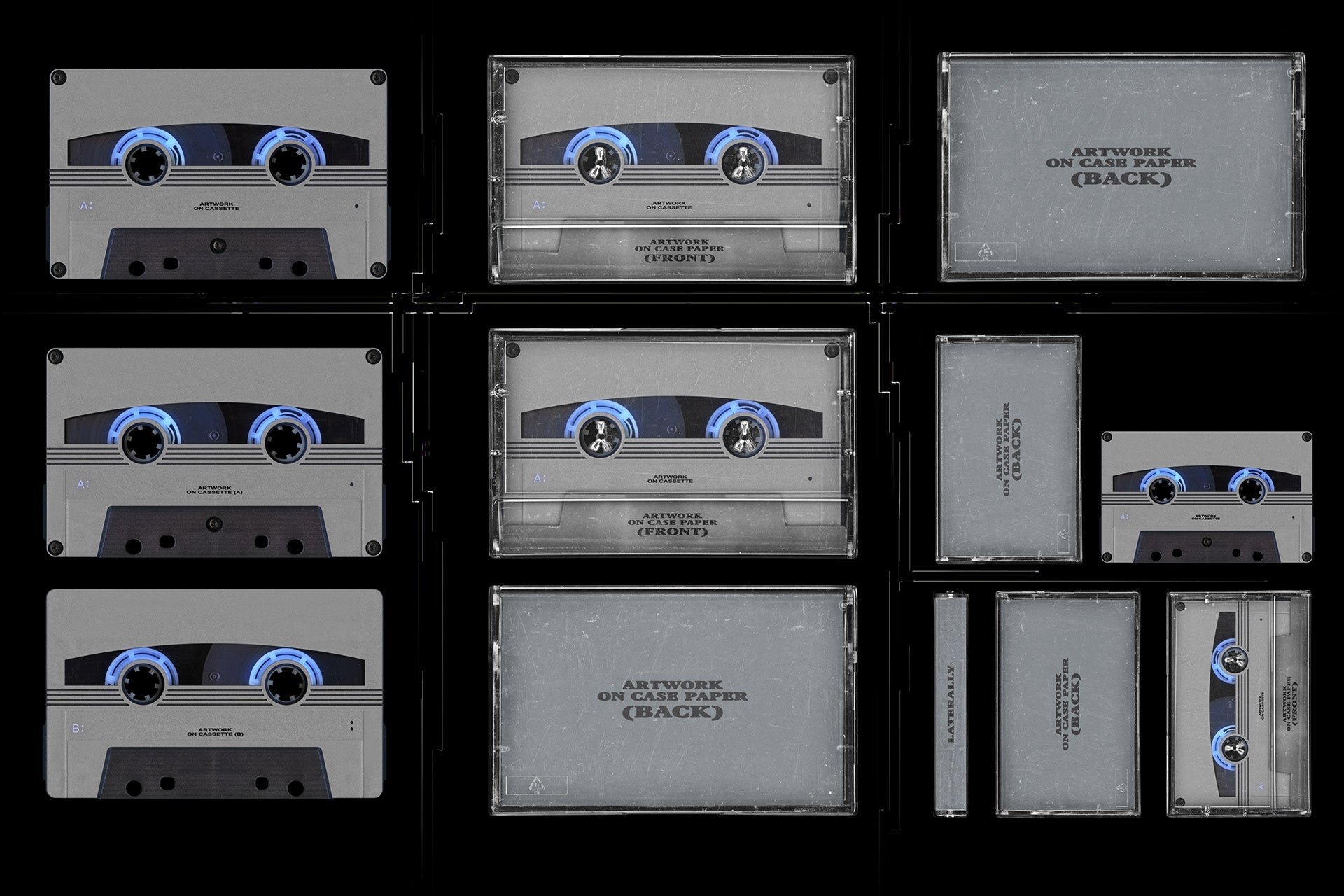 CASSETTE TAPE MOCKUPS VOL.1