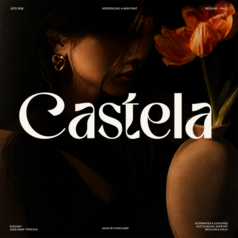 Castela - Elegant Luxury Sans Serif Font by Fontliner, preview 1