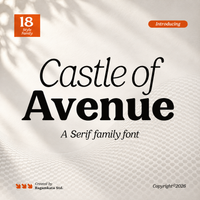Castle of Avenue - Family Luxury Serif Font