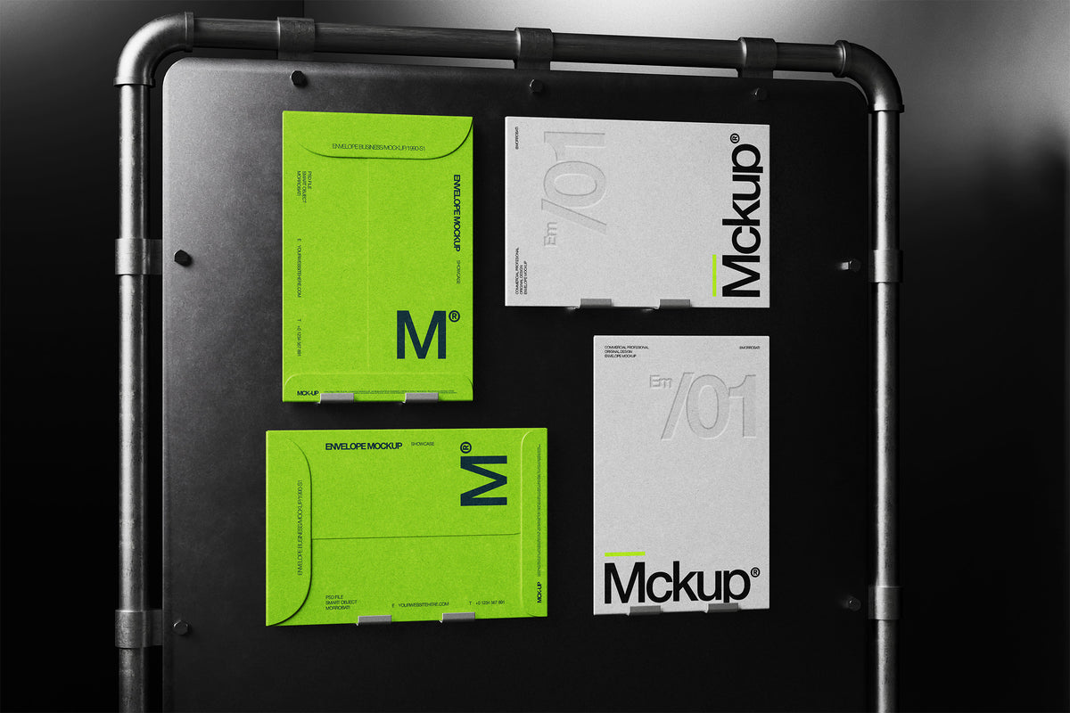Catalog Envelope Mockup by Morrobati, preview 3