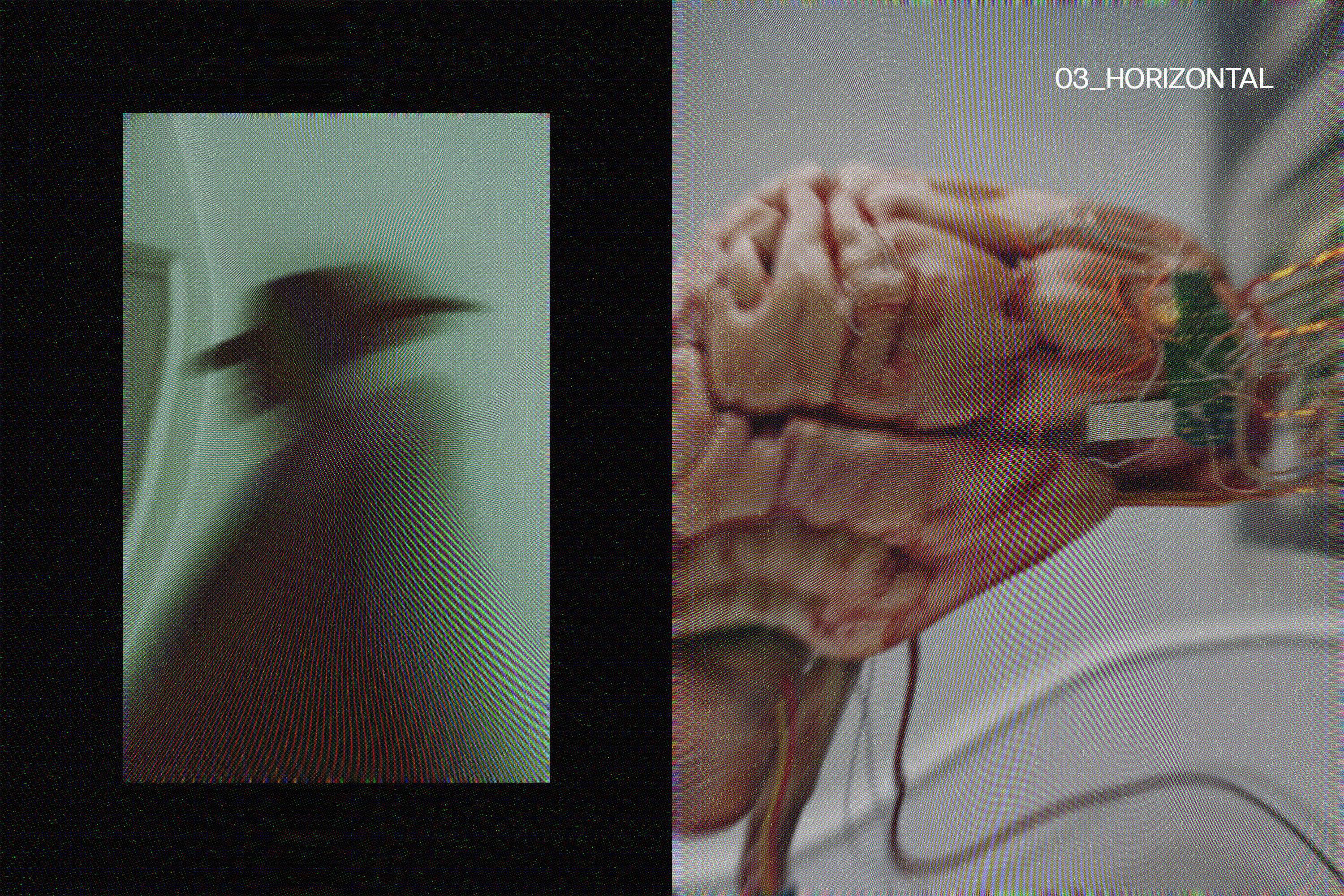 CCTV Screen Flicker Effect