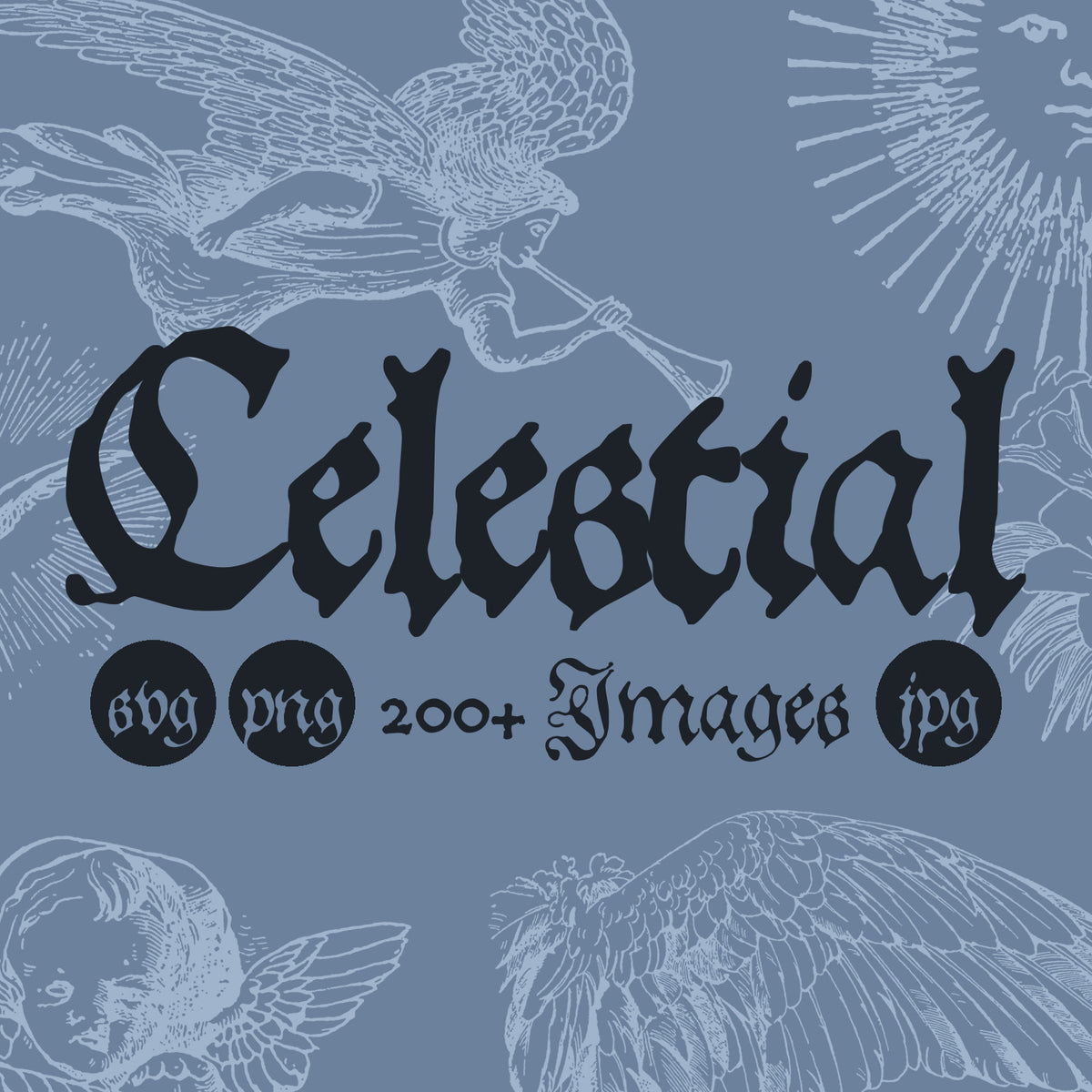 Celestial Graphics Pack by Blaine Pate Studio, preview 1