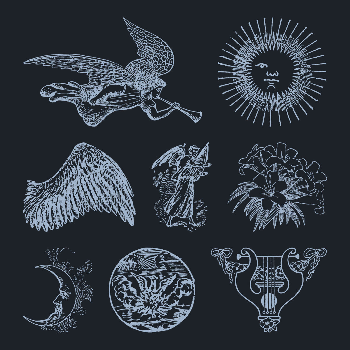 Celestial Graphics Pack by Blaine Pate Studio, preview 4