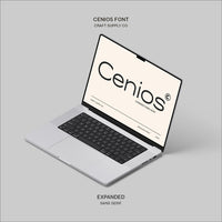 Cenios – Expanded Sans Serif