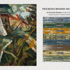 Chaim Soutine Procreate Kit