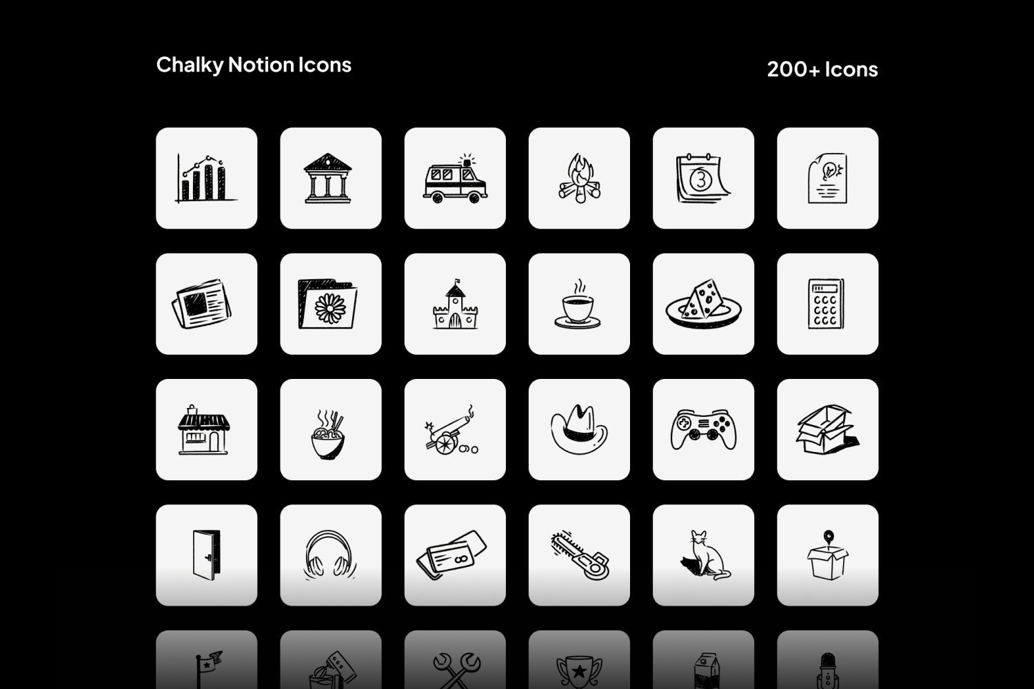 Chalky Notion Icons