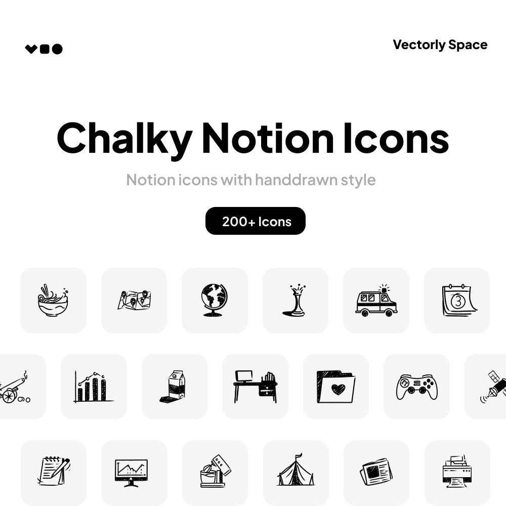 Chalky Notion Icons