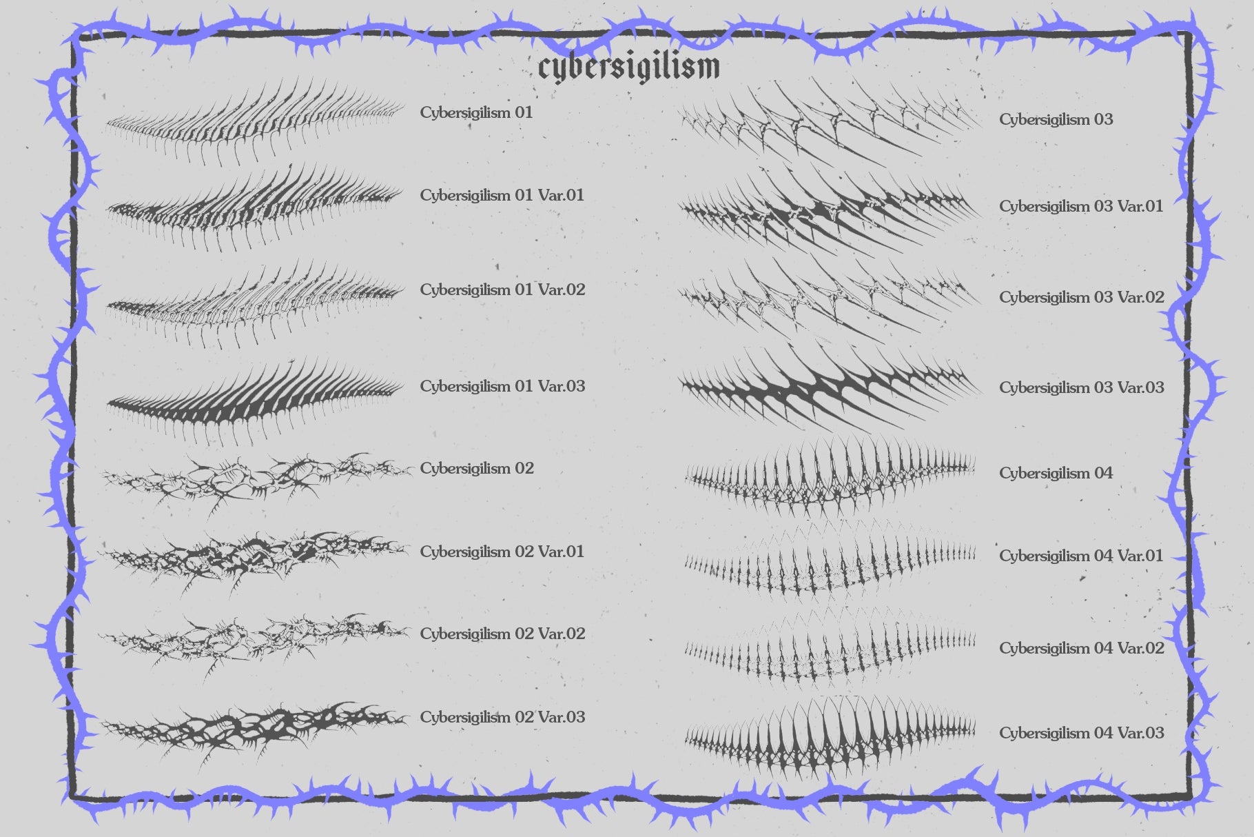 Chaos Procreate Brushes