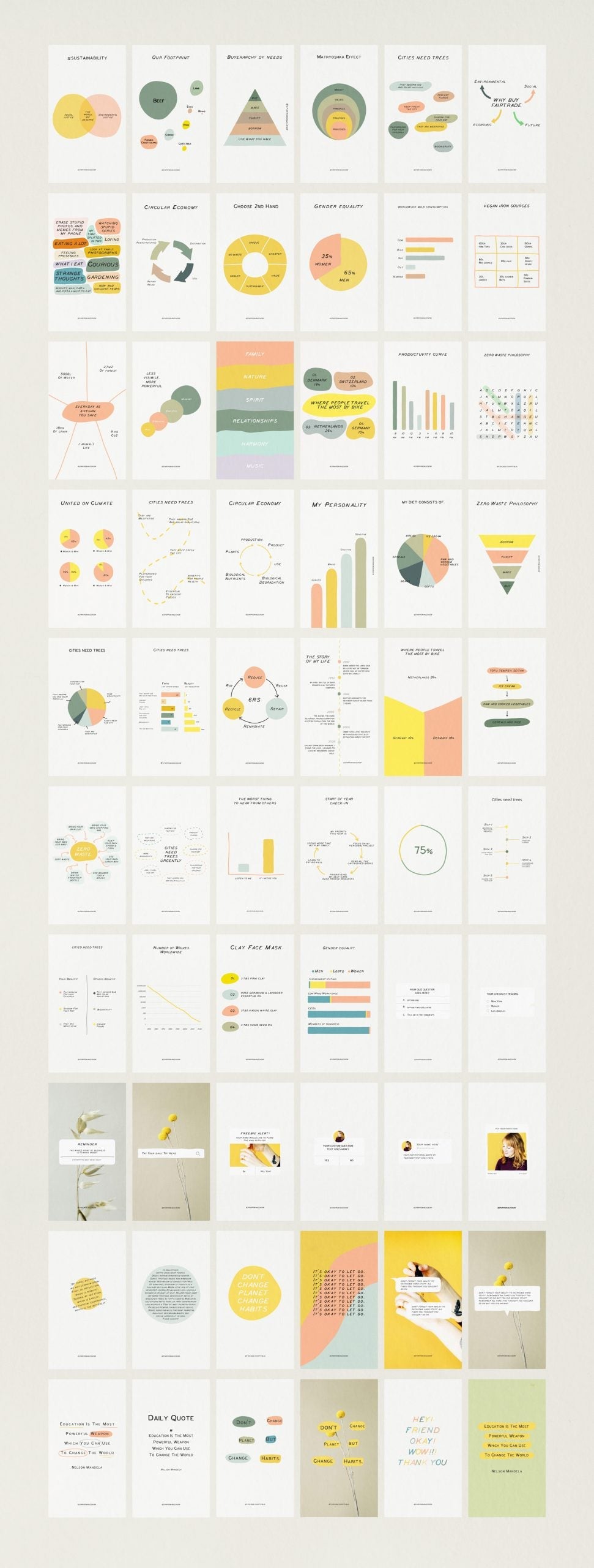 Charts and Graphs Social Kit