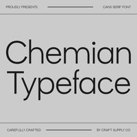 Chemian – Modern Font