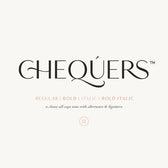 Chequers - Modern Sans Serif