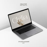 Chilia – Stylish Serif Font