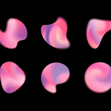 Chroma Gradient Shapes Collection