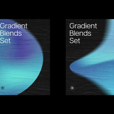 Chroma Gradient Shapes Collection