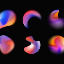 Chroma Gradient Shapes Collection
