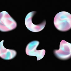 Chroma Gradient Shapes Collection