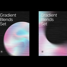 Chroma Gradient Shapes Collection