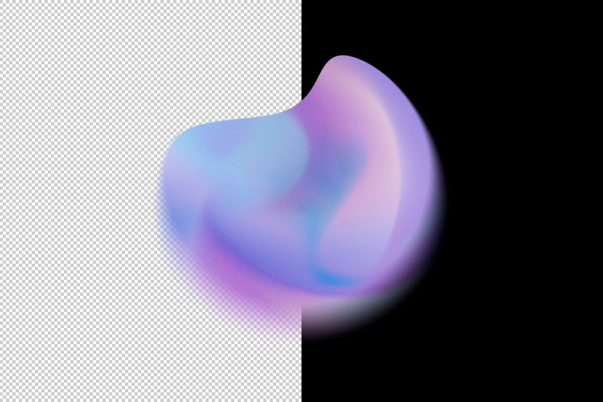 Chroma Gradient Shapes Collection by Pixelbuddha