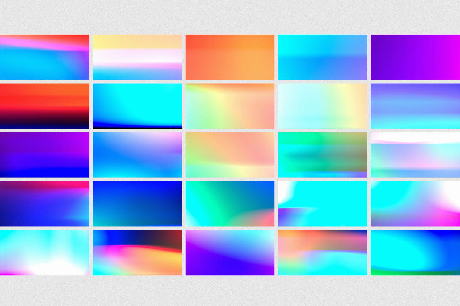 Chroma Grainy Gradient Textures