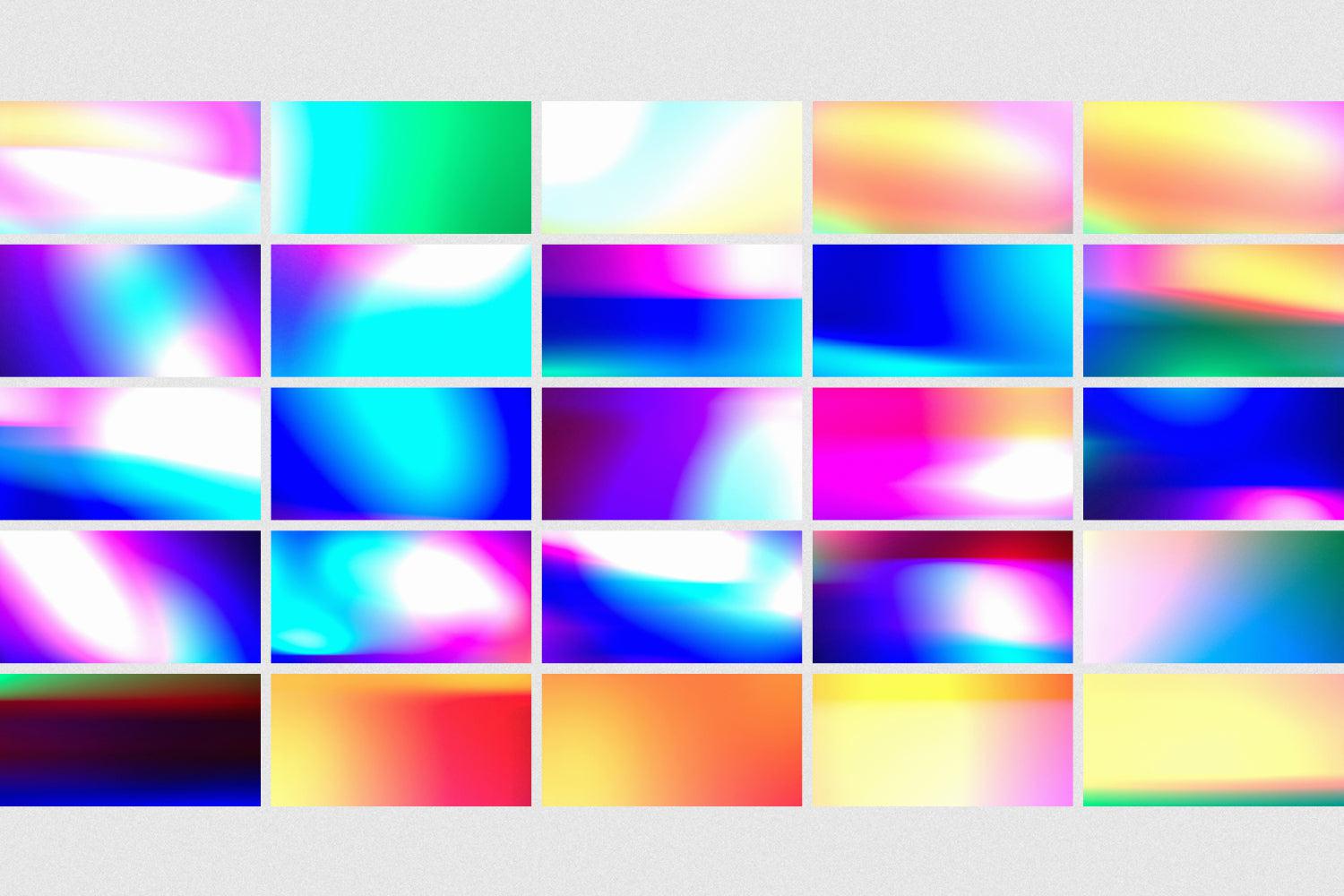 Chroma Grainy Gradient Textures