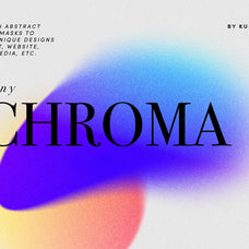 Chroma Grainy Gradient Textures