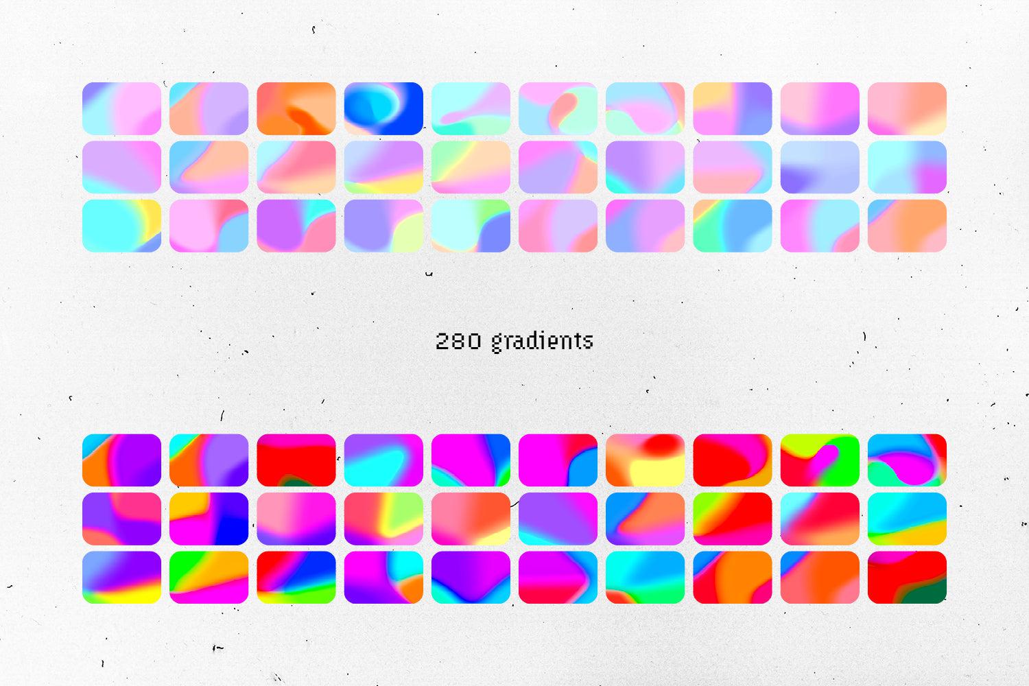 Chroma Grainy Gradient Textures Vol. 2