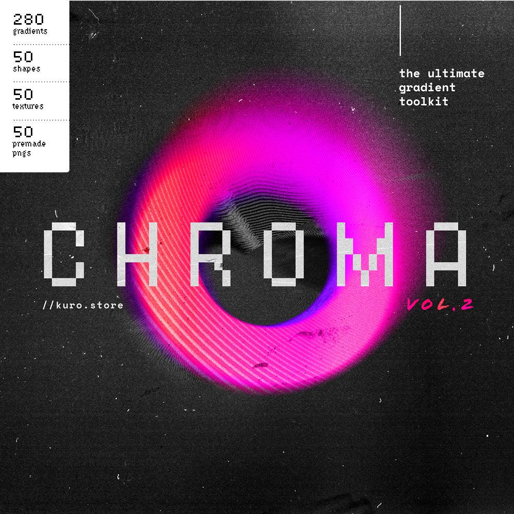 Chroma Grainy Gradient Textures Vol. 2