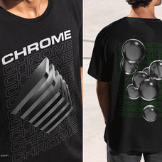 Chrome Geometrical 3D Shapes