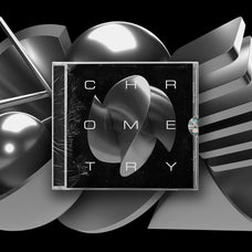 Chrome Geometrical 3D Shapes