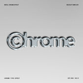 Chrome / Liquid Metal Text Effect