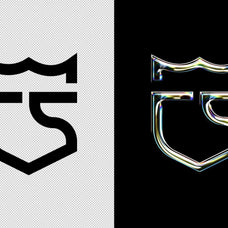 Chrome Logo Mockup
