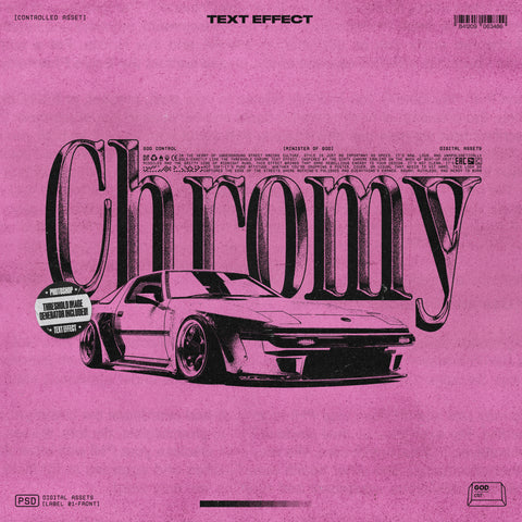 Chromy Text Effect