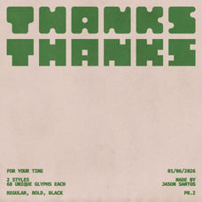 Chunk Chonk Typeface by Jason Santos, preview 17