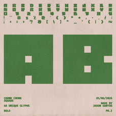 Chunk Chonk Typeface by Jason Santos, preview 4