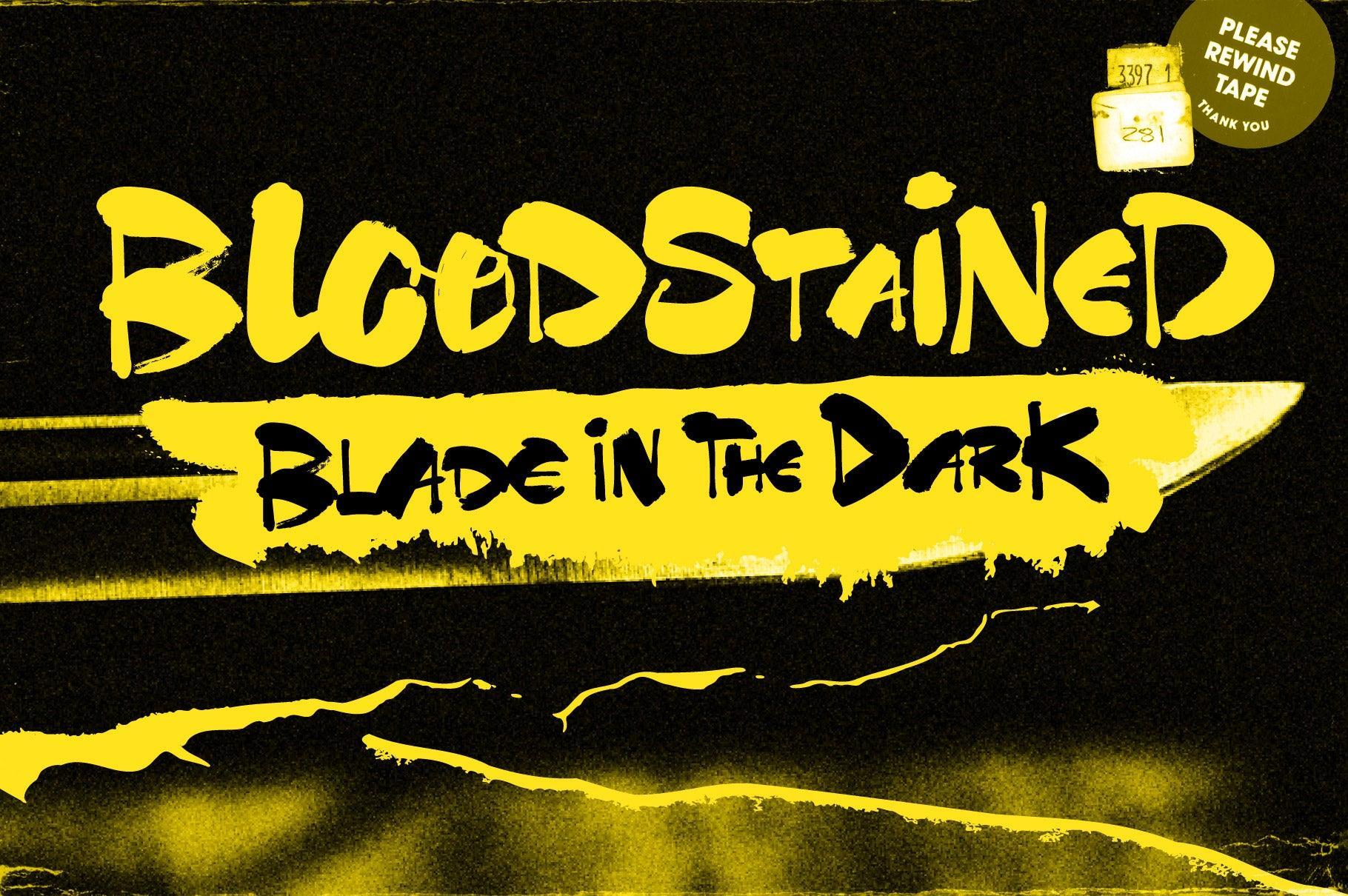 Cinema Macabre: Horror Fonts Torn from the Pages of Giallo