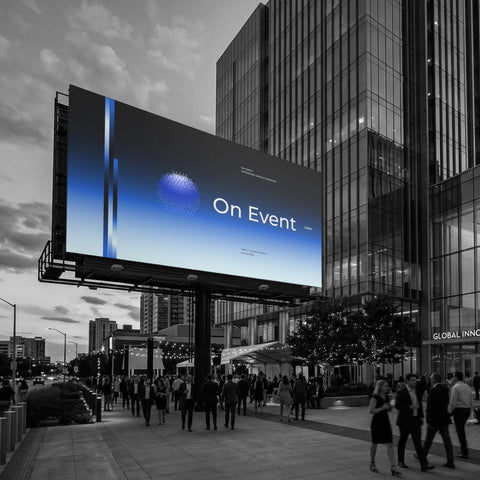 City Billboard Mockup