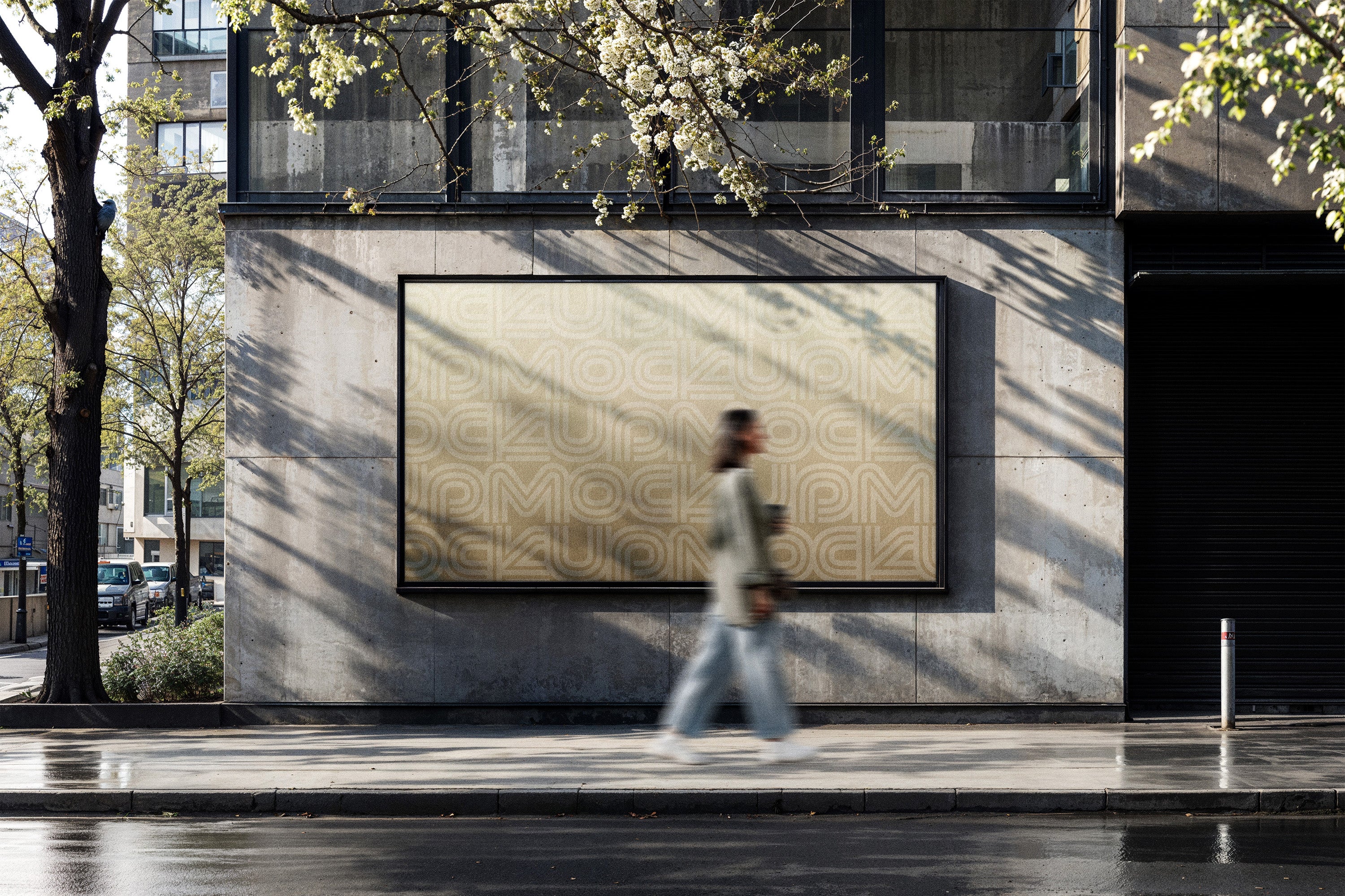 City Billboard Mockup