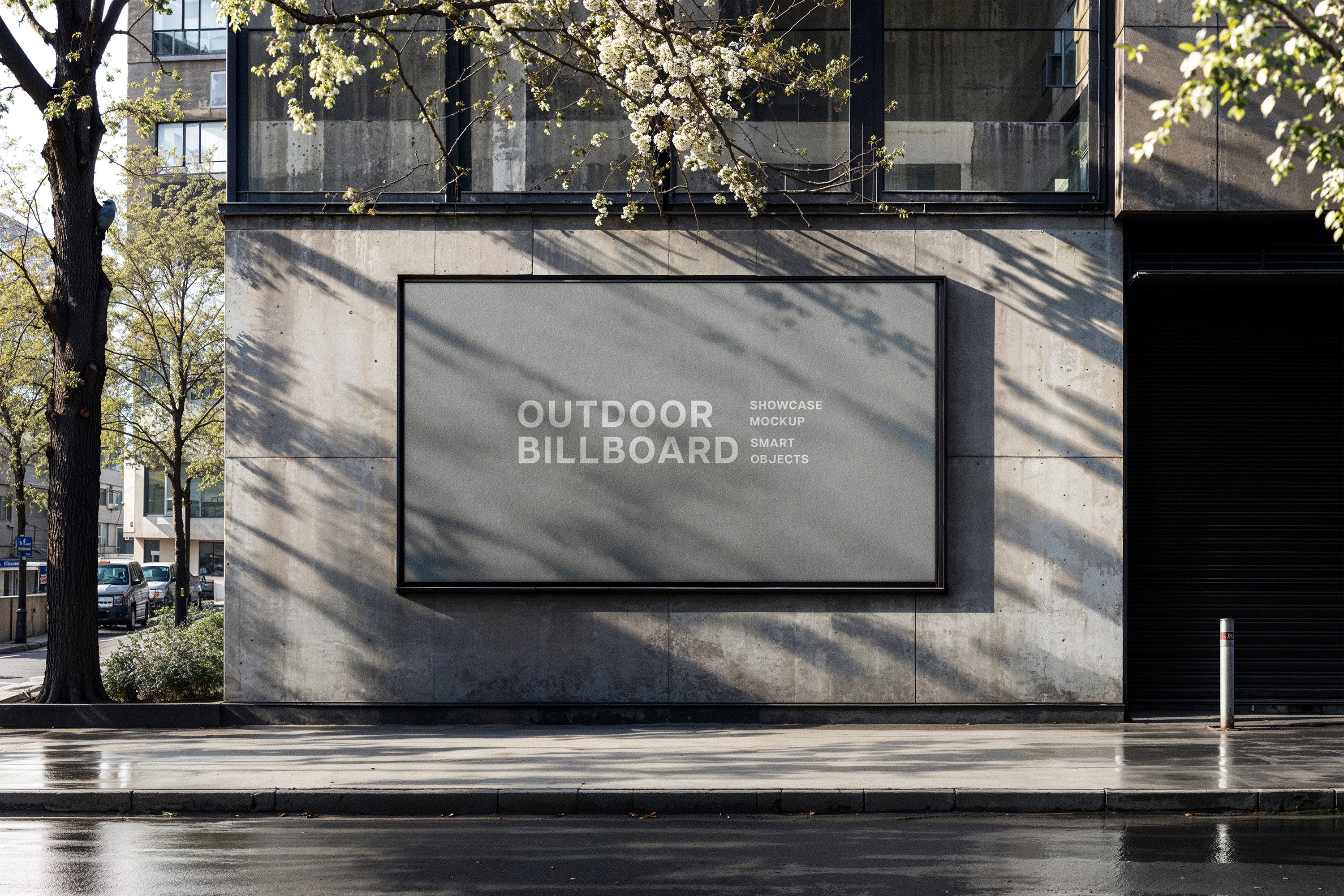 City Billboard Mockup