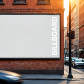 City Billboard Mockup
