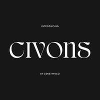 Civons Typeface