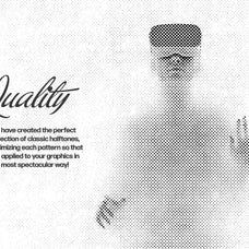 Classic Halftone Photo Effects