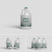 Cleaner Bottle Mockup