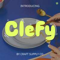 Clefy – Bubble Font