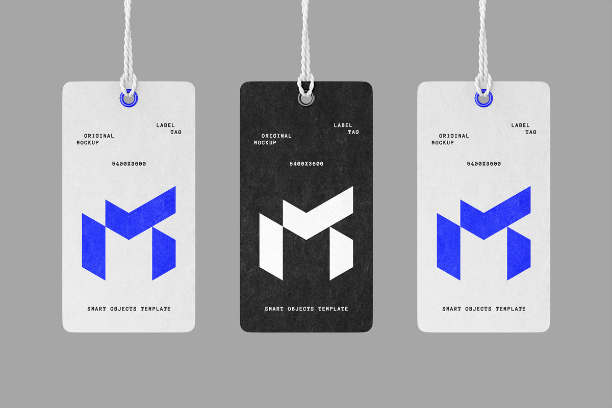 Clothes Label Tag Mockups by Pixelbuddha