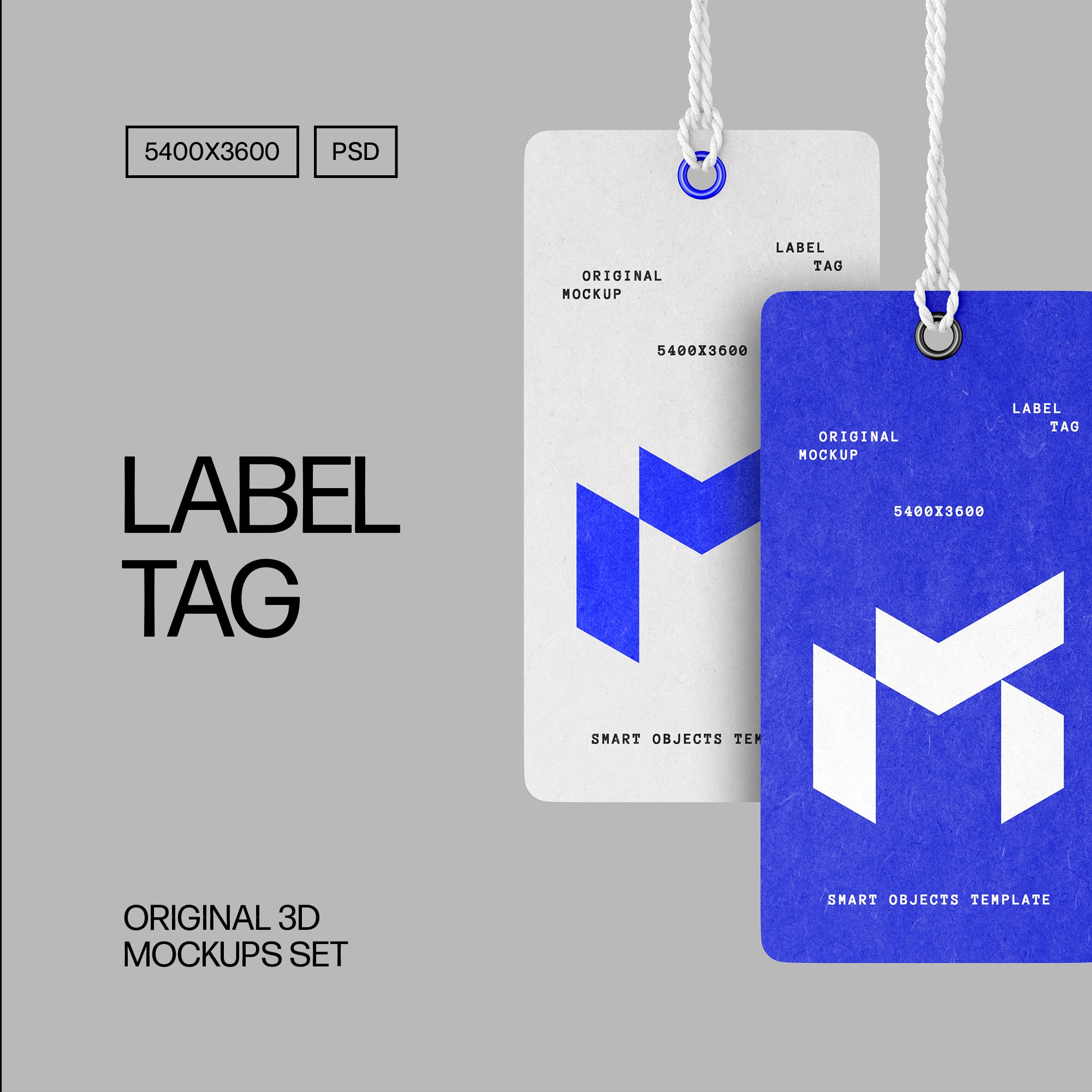 Clothes Label Tag Mockups