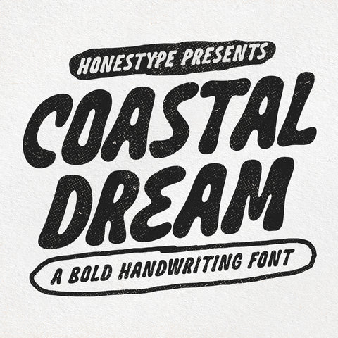 Coastal Dream a Bold Display Font
