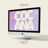 Cocana – Bubble Font