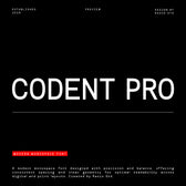 Codent Pro Modern Monospace Font