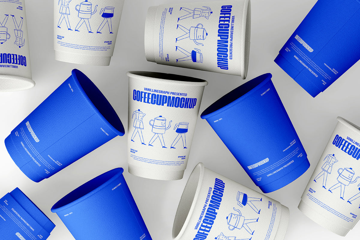 Coffee Cup Mockup by VanillineGraph, preview 2