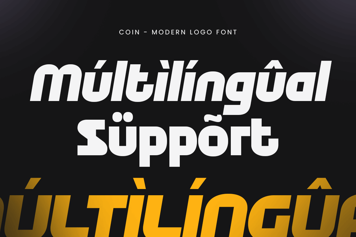 Coin - Logo Font by Dareco Studio, preview 13